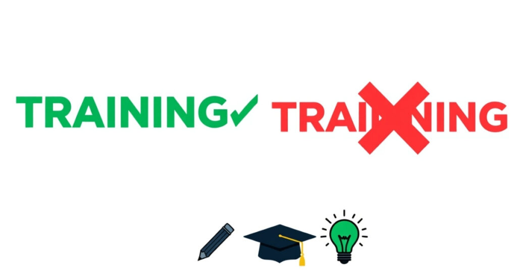 Training Or Trainning Which One Is Correct