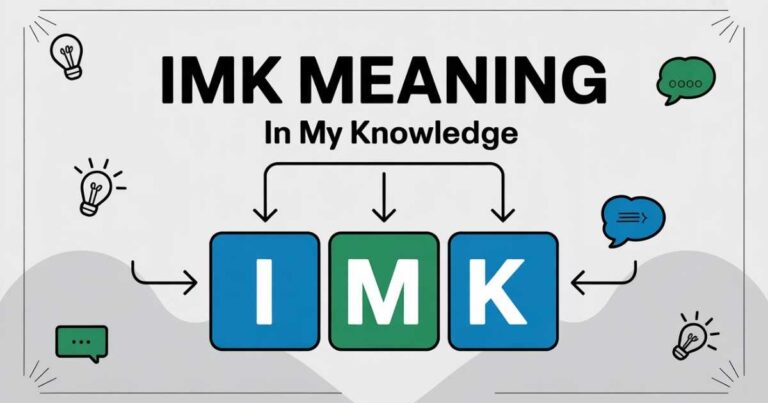 IMK Meanings