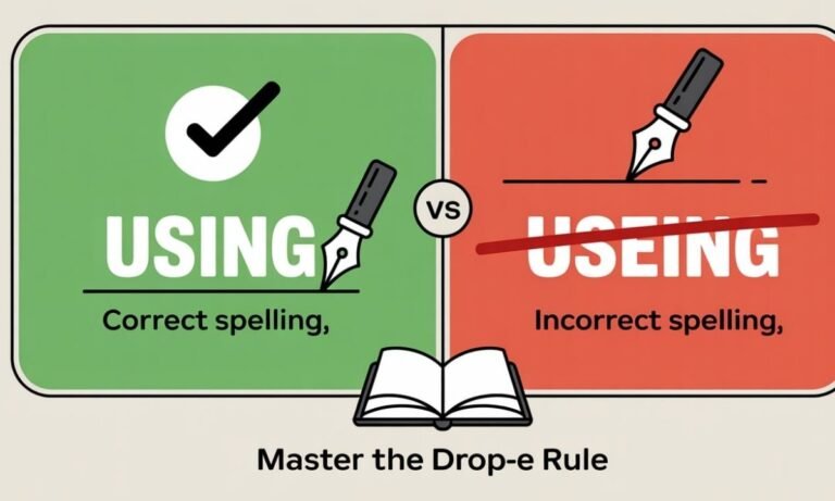 USEING VS USING MASTERING THE CORRECT SPELLING visual data 5