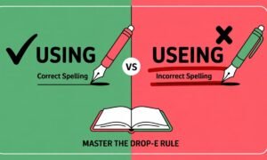 USEING VS USING MASTERING THE CORRECT SPELLING visual data 4