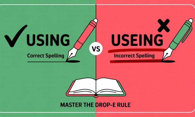 Using vs. Useing Understanding the Correct Spelling