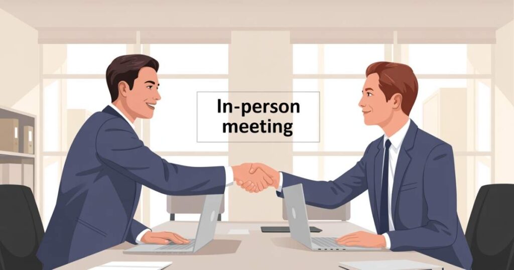 What Does In-Person Mean?