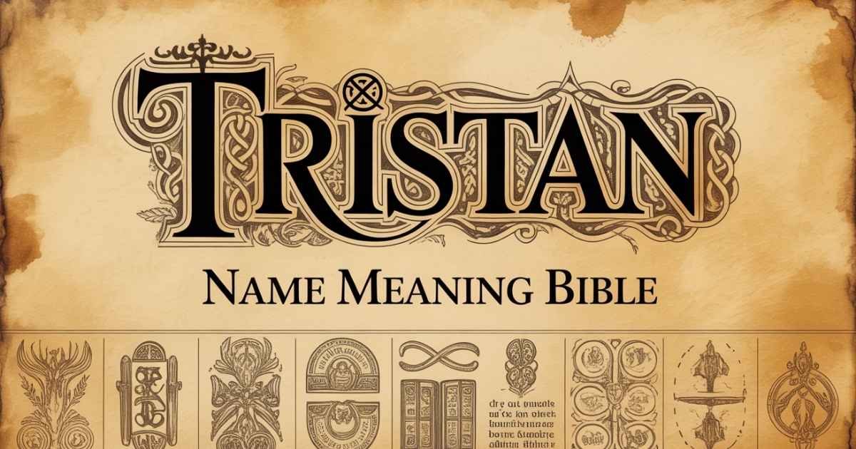 Tristan Name Meaning Bible
