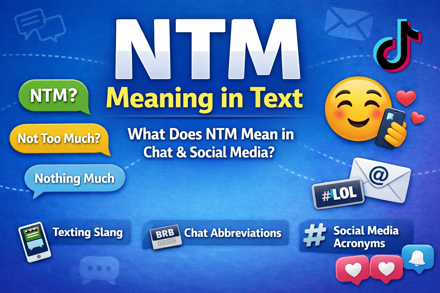 ntm meaning in text