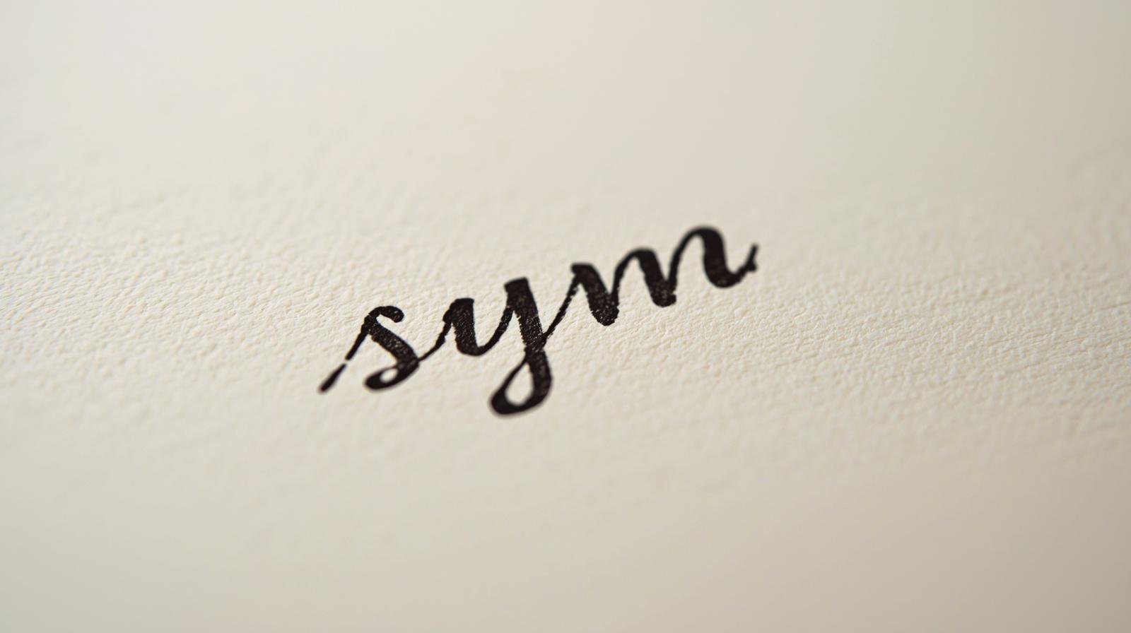 sym meaning in text