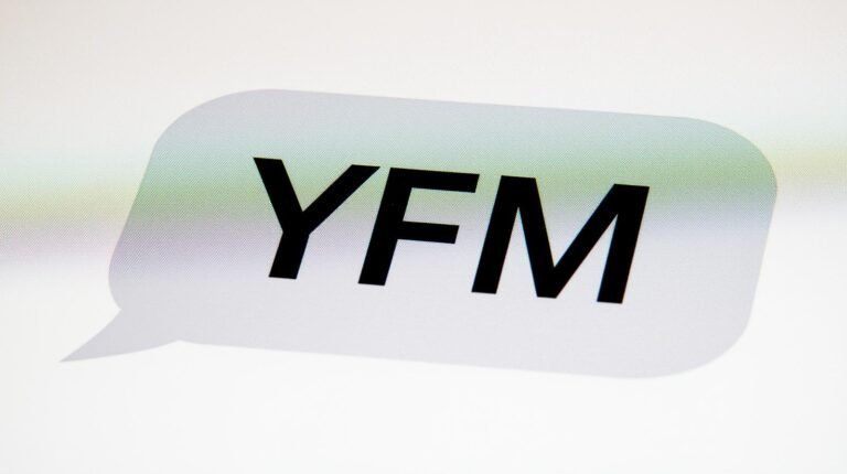 yfm meaning in text